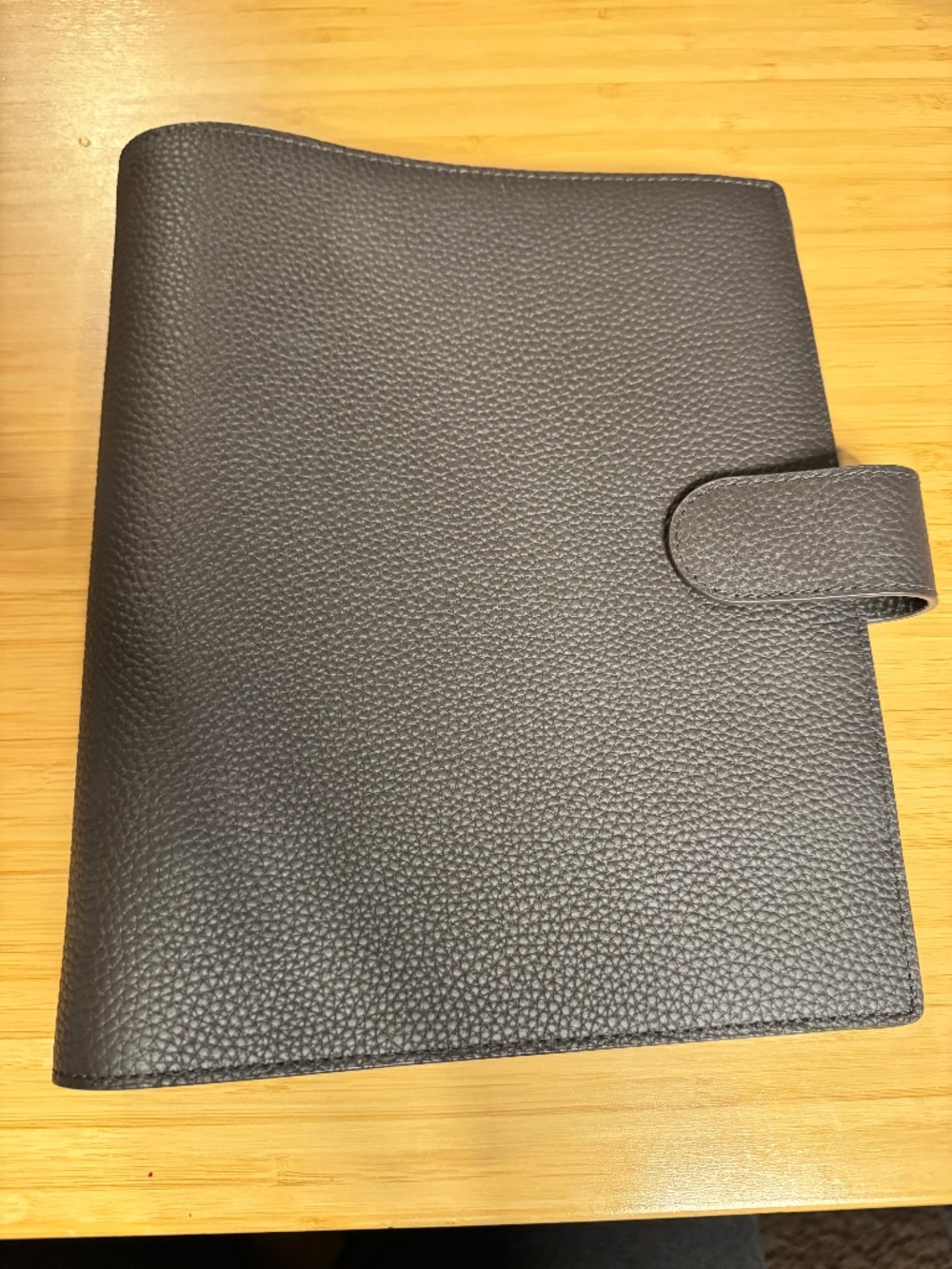 Leather Agenda Planner Cover, 6-Ring, A5 size, Cloth and Paper brand